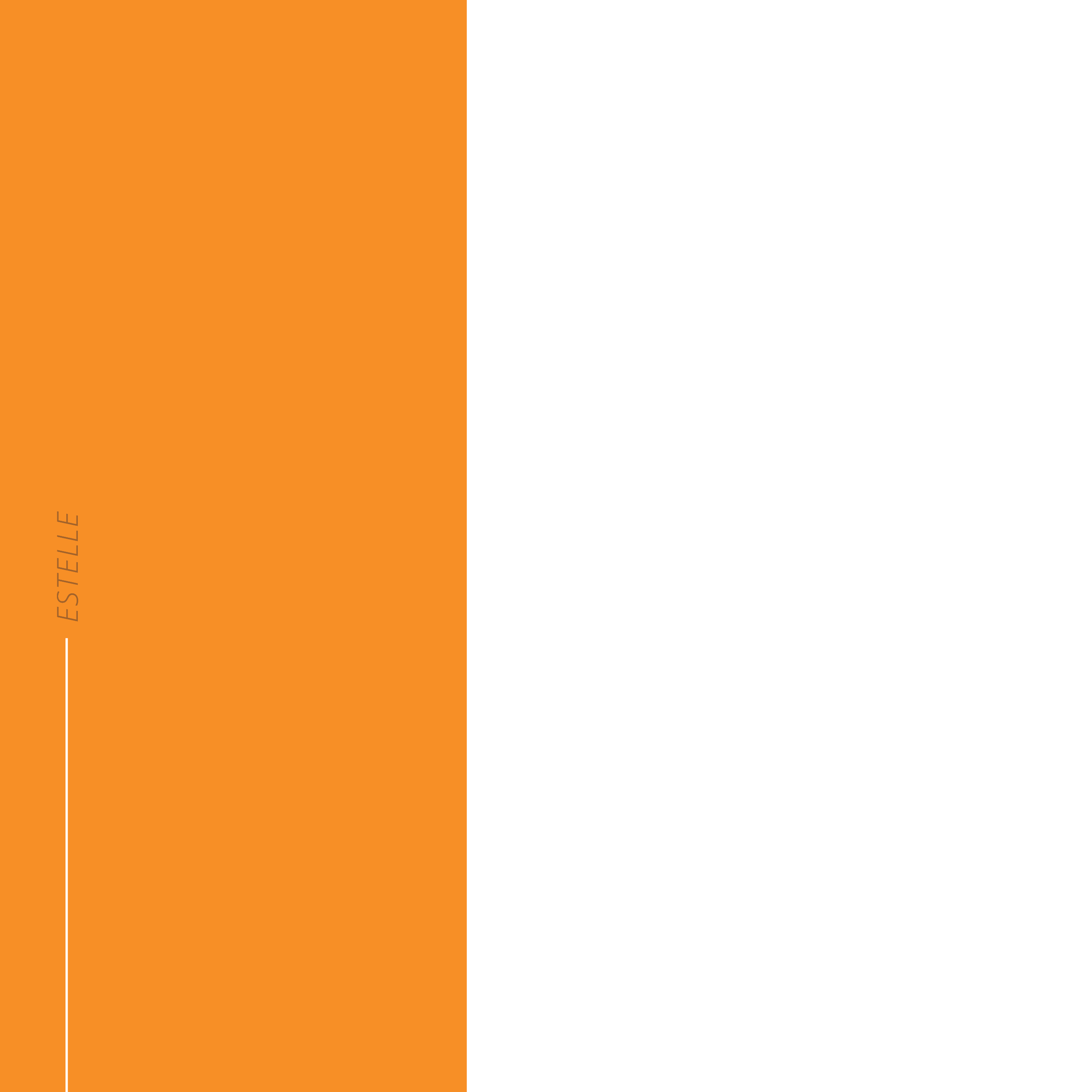 Estelle Orange Background